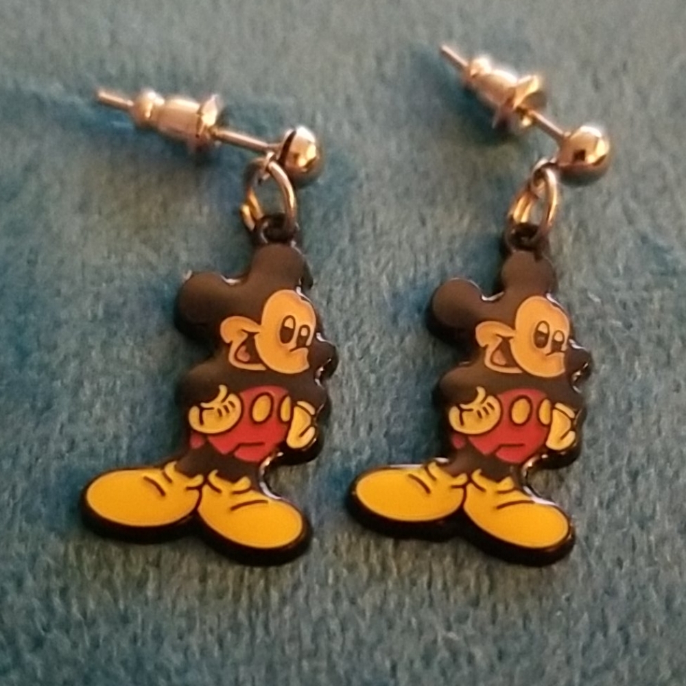 Mickey Earrings - Picture 2 of 3